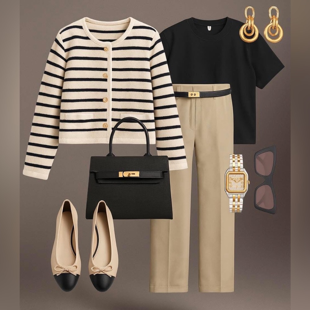 10 randoms pcs “OLD MONEY PIECES OUTFIT” mystery blind 📦 size M WOMEN CLOTHES.👗